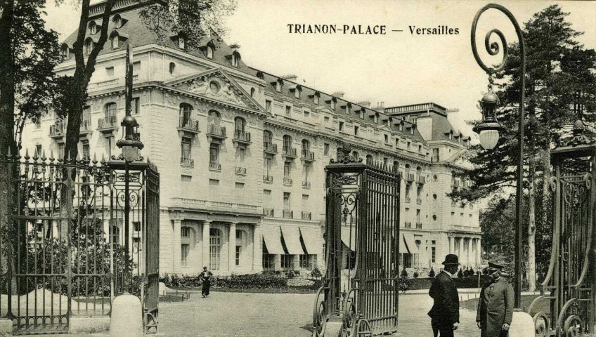 Trianon-Palace - Versailles. Héliotypie Bourdier, Versailles