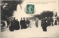 Versailles - Les Animaux combattant - Statue de Vénus pudique, un dimanche de Grandes Eaux.