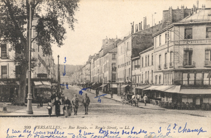 Versailles - Rue Royale. Lévy Fils et Cie, Paris