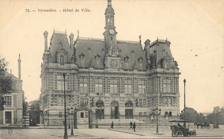 Versailles - Hôtel de Ville. Royer, Nancy