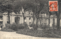 Versailles - Hôpital Militaire - Jardin des Officiers. Cliché E.M.