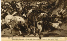 Vernet (Horace). La prise de la smala d'Ab-el-Kader (16 mai 1843). Détail. Musée de Versailles.44 rue LetellierLevy et Neurdein Réunis