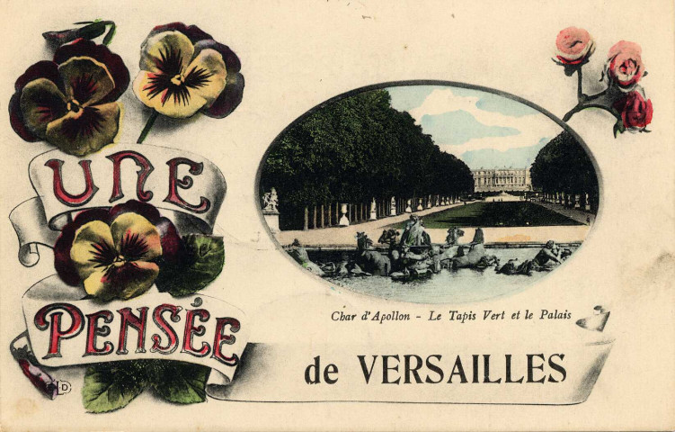 Une pensée de Versailles. E.L.D.