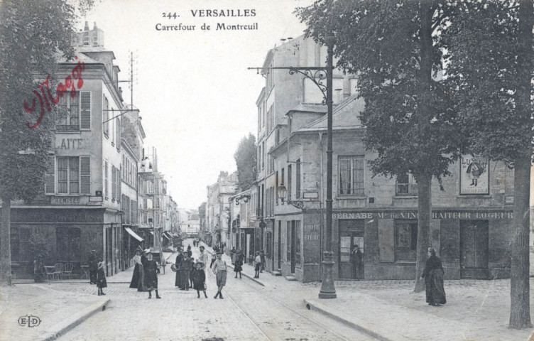 Versailles - Carrefour de Montreuil. E.L.D.