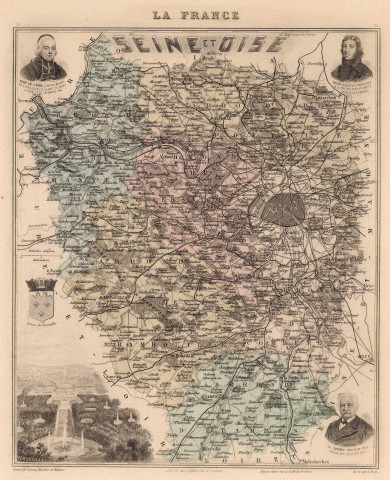 Carte de Seine-et-Oise.