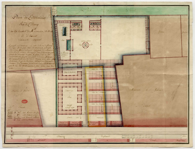 Abattoir pour la ville de Versailles, rue de l'Étang sur les terrains de MM Amelin, Soissons et D' Hunout.