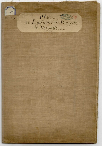 Infirmerie royale de Versailles. Bâtiments (à recouvrements).