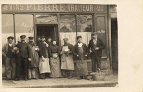 [Commerce de vins Pierre traiteur].