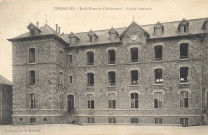 Versailles - École Normale d'Instituteurs - Façade intérieure. Peyrot, 55 rue de Montreuil