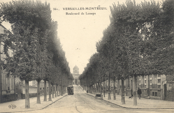 Versailles-Montreuil - Boulevard de Lesseps. E.L.D.