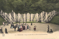 Versailles - Bosquet des Rocailles, un Dimanche de Grandes Eaux. P.D., Paris