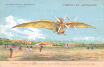 L'avion - Sorte d'aéroplane à moteur, expérimenté au plateau de Satory le 14 octobre 1897.