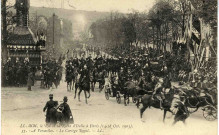 MM. le Roi et la Reine d'Italie à Paris (14-18 oct 1903). A Versailles. Le cortège royal.Parisl'Imprimerie Nouvelle Photographique