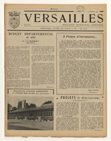 N°3, 15 février 1952