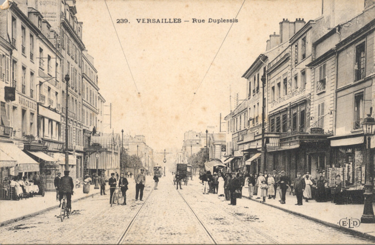 Versailles - Rue Duplessis. E.L.D.