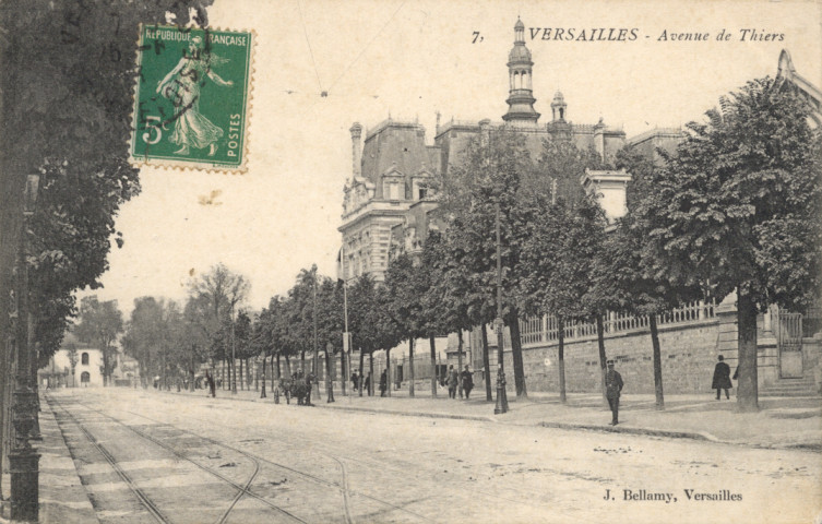 Versailles - Avenue Thiers. J. Bellamy, Versailles