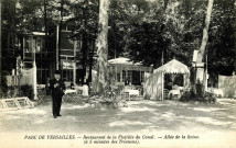 Parc de Versailles - Restaurant de la Flotille du Canal - Allée de la Reine (à 5 minutes des Trianons).