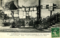 Exposition de l'apprentissage et du travail. Pupilles de la Nation, mutilés, veuves de Guerre - Versailles 1922. A. Bourdier, Versailles