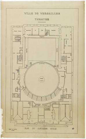 Théâtre Montansier. Quatrième étage.