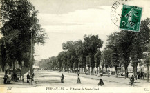 Versailles L'avenue de Saint-Cloud. L.L.