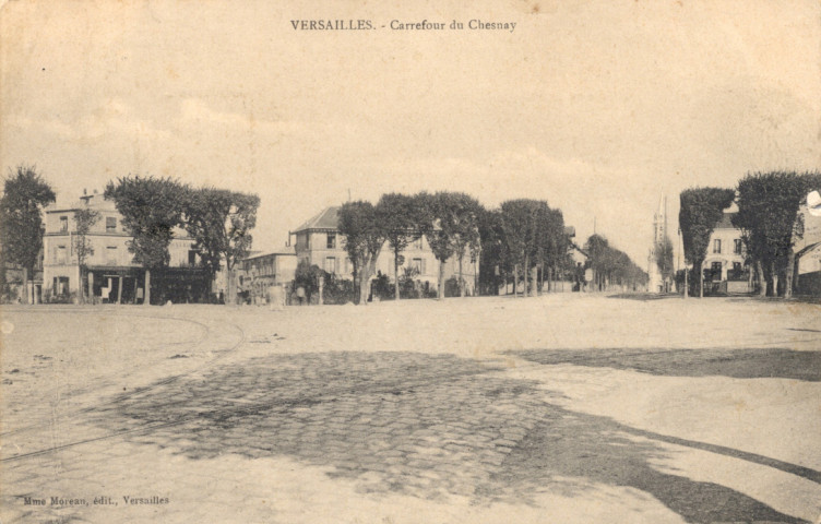 Versailles - Carrefour du Chesnay. Mme Moreau, édit., Versailles