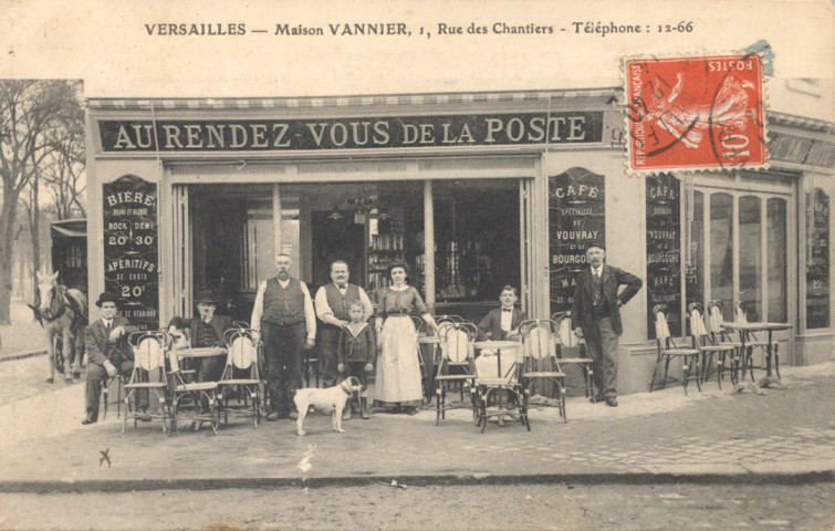 Versailles - Maison Vannier, 1, Rue des Chantiers.