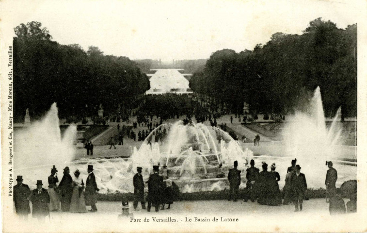 Parc de Versailles - Le Bassin de Latone.