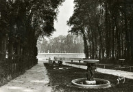 Versailles (Seine-et-Oise) - Les jardins - L'allée d'Eau. Les Éditions d'Art Yvon, 15 rue Martel, Paris