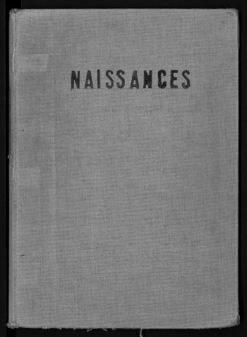 Registre des naissances (1888). Table alphabétique.