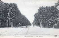 Versailles - L'Avenue du Roi. Anciens étab. Neurdein et Cie, 52, Av. de Breteuil, Paris