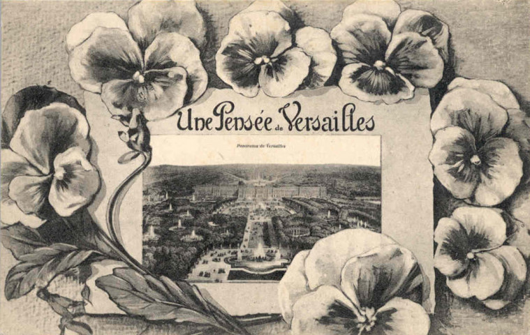 Une pensée de Versailles. Imprimerie Edia, Versailles