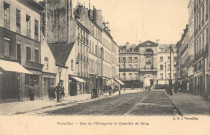 Versailles - Rue de l'Orangerie et Quartier de Croy. A.B., Versailles
