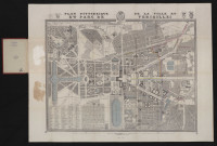 Plan pittoresque de la ville et du parc de Versailles.
