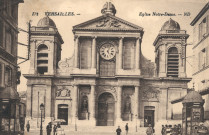 Versailles - Église Notre-Dame. Lévy et Neurdein réunis, 44, rue Letelier, Paris, imp.