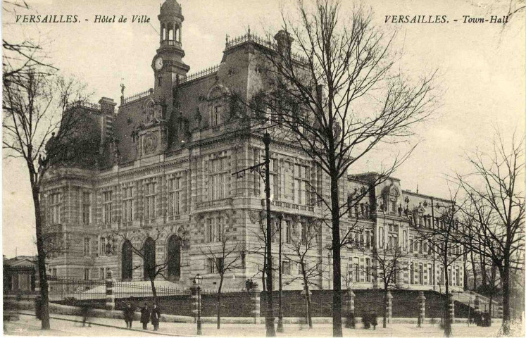 Versailles. Hôtel de Ville.Versailles. Town-Hall.VersaillesMme. Moreau, édit.