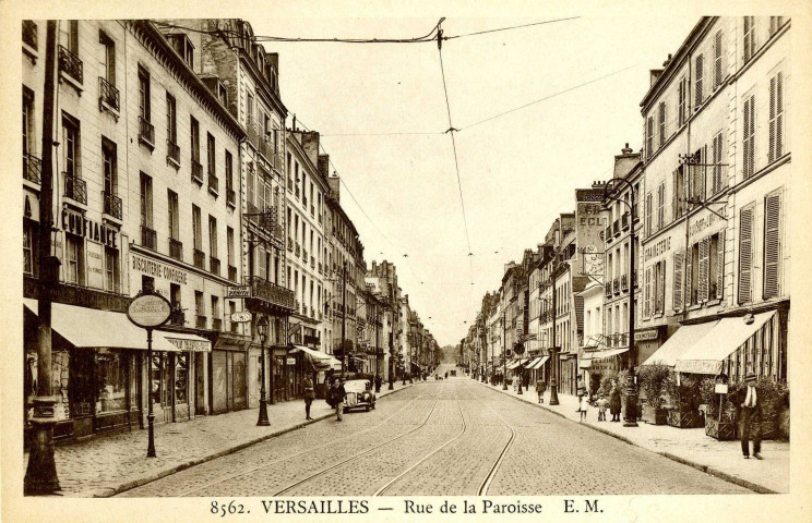 Versailles - Rue de la Paroisse. E.M.