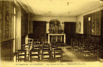 La Chapelle de "La Solitude " - 64, avenue de Paris - Versailles (S.-et-O.). F. David, 22 rue Édouard Charton, Versailles