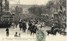 MM. le Roi et la Reine d'Italie à Paris (14-18 oct. 1903). A Versailles. L'arrivée des souverains.ParisL'Imprimerie Nouvelle Photographique