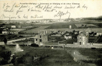 Versailles-Glatigny - Panorama de Glatigny et du vieux Chesnay. Édition Decouard, Versailles
