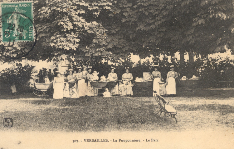 Versailles - La Pouponnière - Le Parc. P.D., Paris