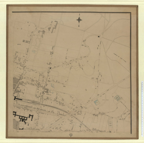 Plan général de la ville de Versailles. Dressé sous l'administration de M. Rameau maire, par M. Ruelle, ingénieur de la ville.