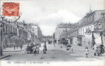 Versailles - La Rue d'Anjou. L.L.