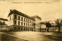 Versailles - École Saint-Jean de Béthune - Façade Sud. Cliché Bertrand, Paris