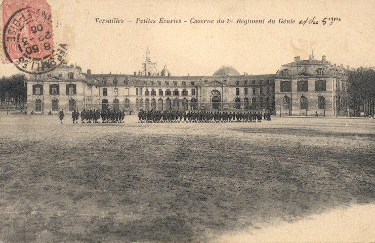 Versailles - Petites Écuries - Caserne du 1er Régiment du Génie. A. Bourdier, impr.-édit., Versailles