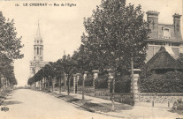 Le Chesnay - Rue de l'Église. E.L.D.