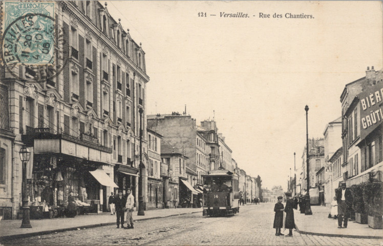 Versailles - Rue des Chantiers.