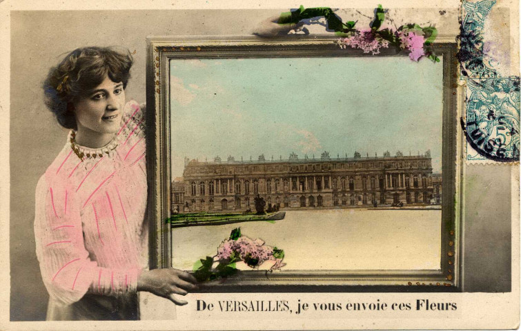 De Versailles, je vous envoie ces Fleurs.