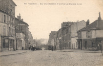 Versailles - Rue des Chantiers et le Pont du Chemin de fer.