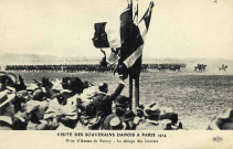 Visite des souverains danois à Paris 1914. Prise d'armes de Satory. La charge des lanciers. E.L.D.
