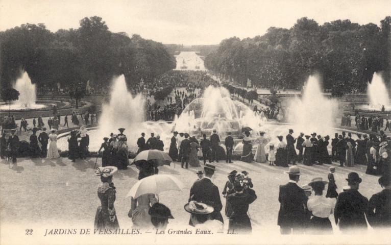 Jardins de Versailles - Les Grandes Eaux. L.L.